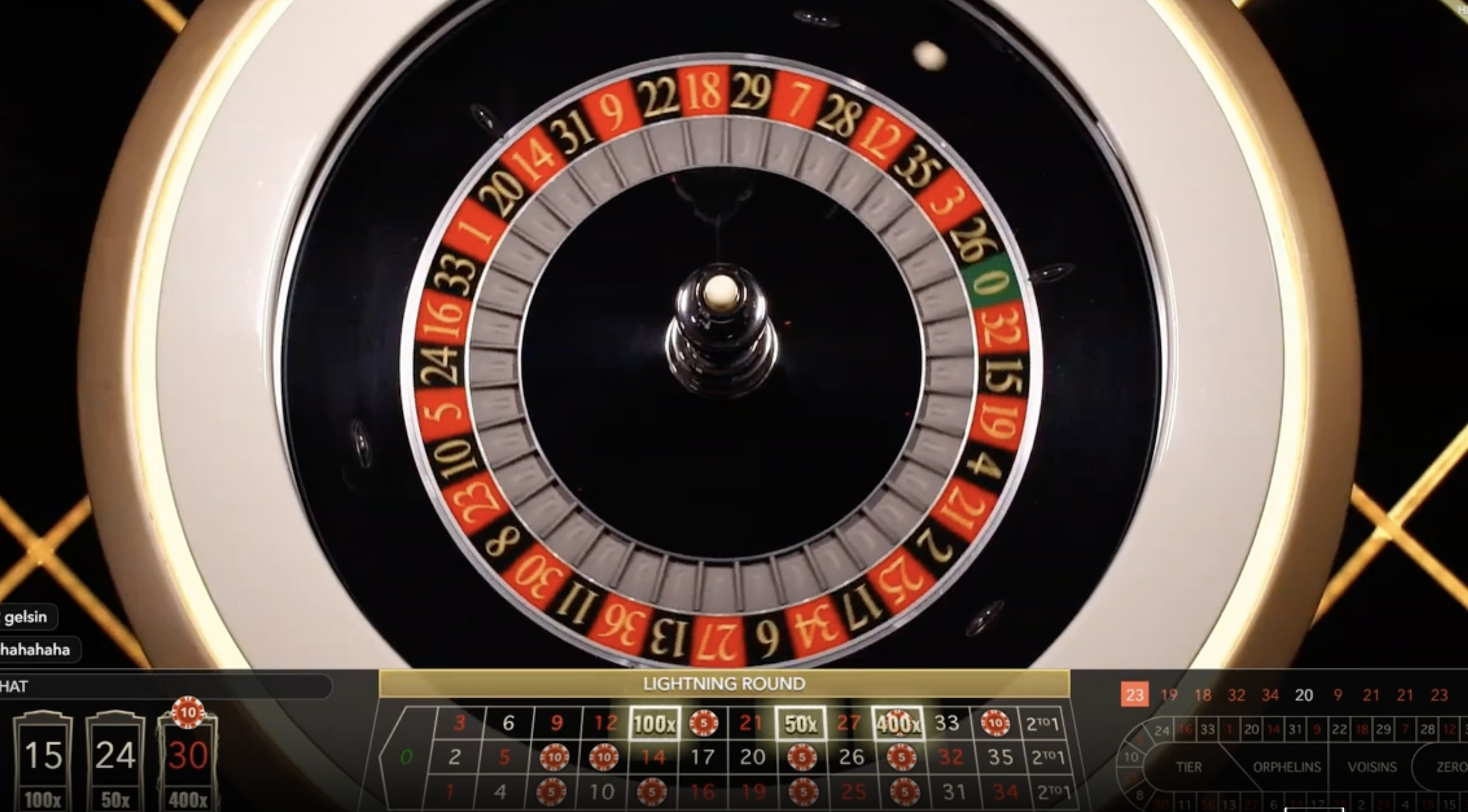 roulette en ligne